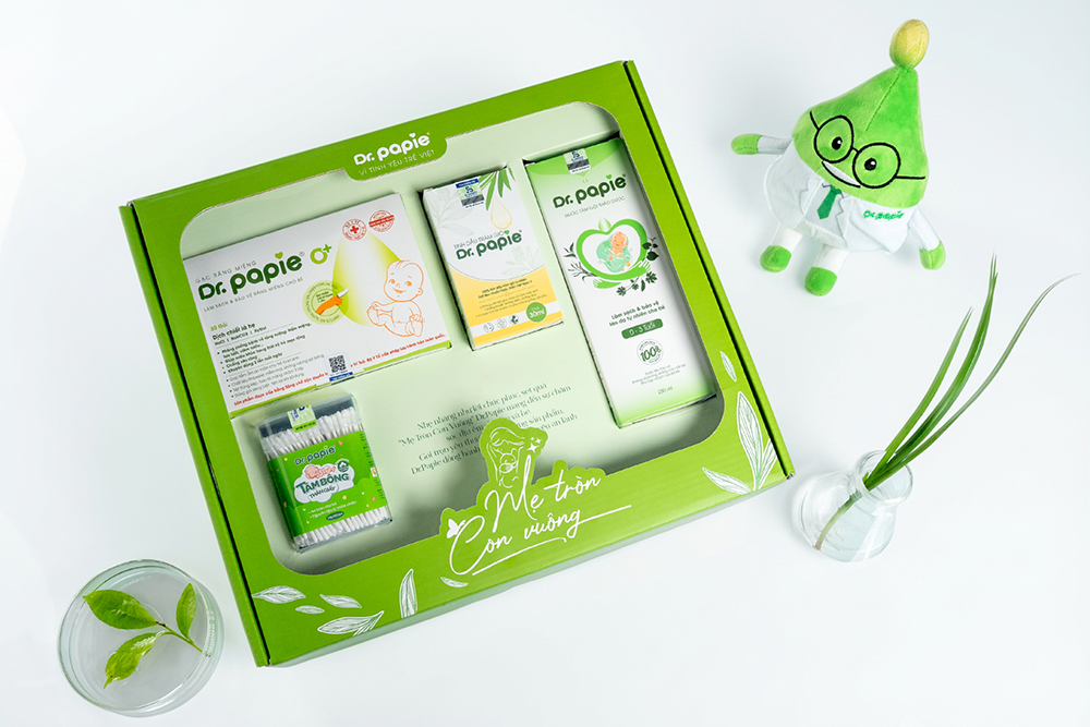 Combo đi sinh “Mẹ tròn con vuông” Dr.Papie Combo mẹ tròn con vuông Dr.Papie
