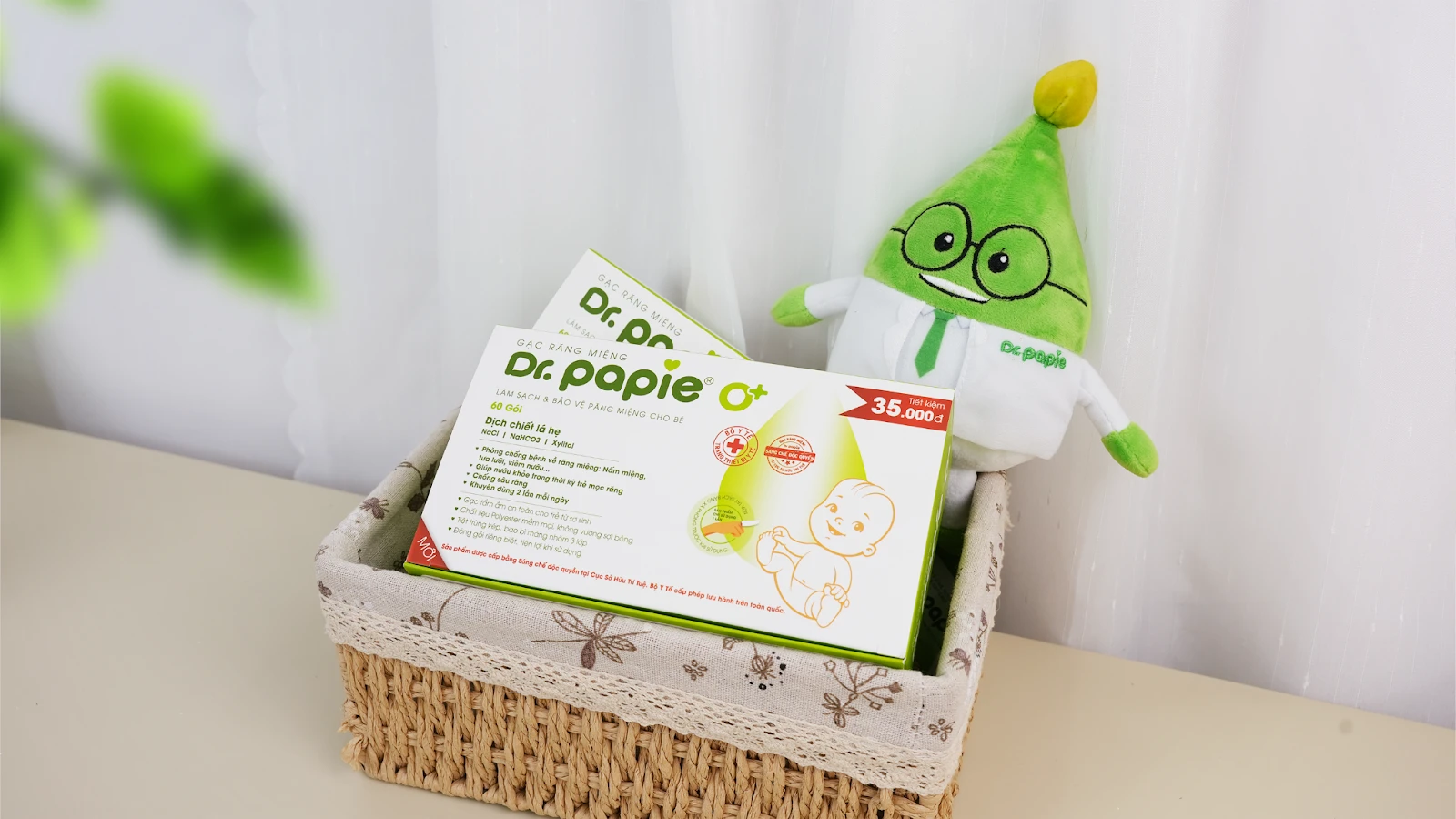 Ra mat san pham Gac rang mieng Dr.Papie 0 3