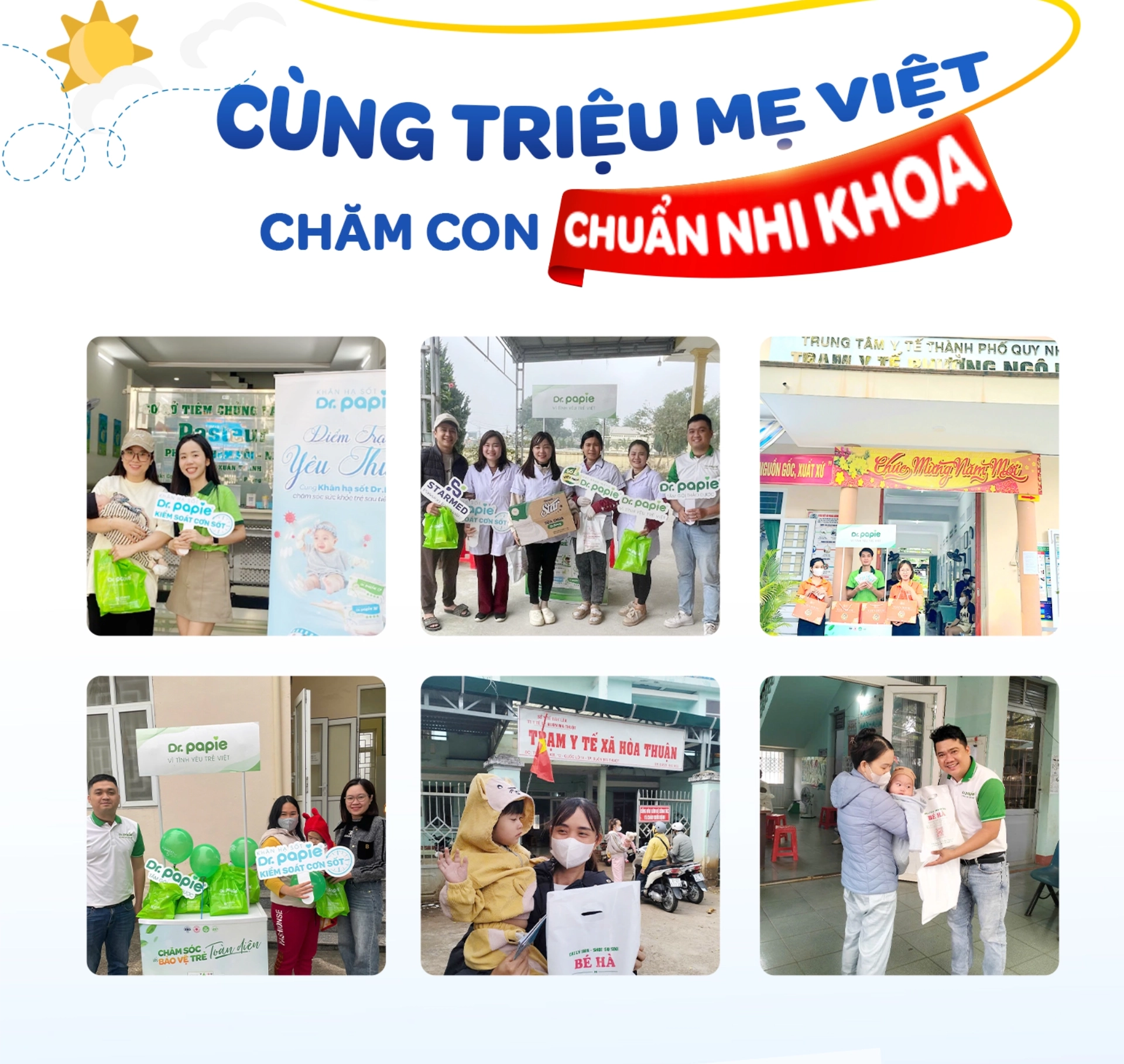 Điểm trạm yêu thương: Hành trình đặc biệt trao cho bé sự khởi đầu khỏe mạnh Diem tram yeu thuong 4